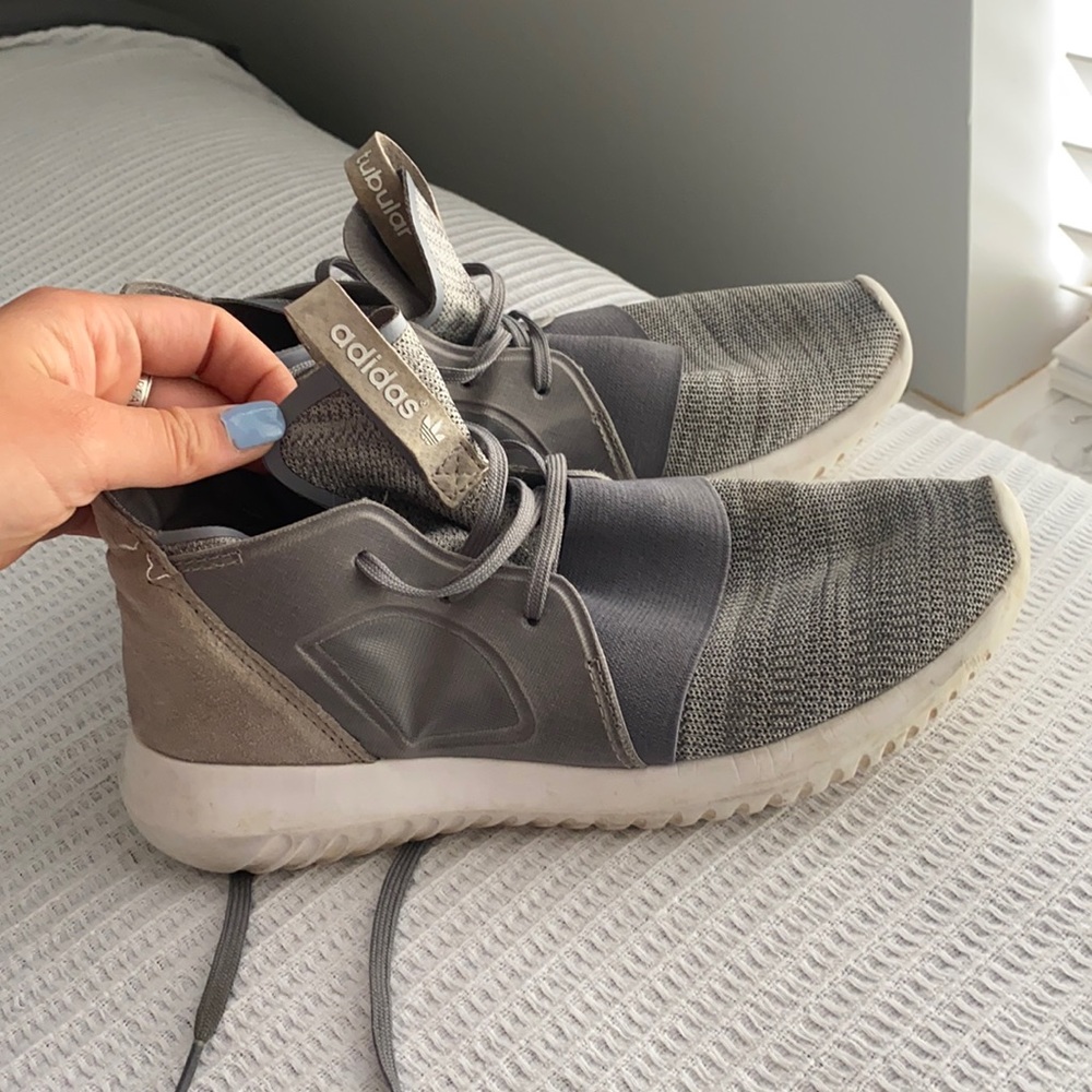 Adidas shoes.